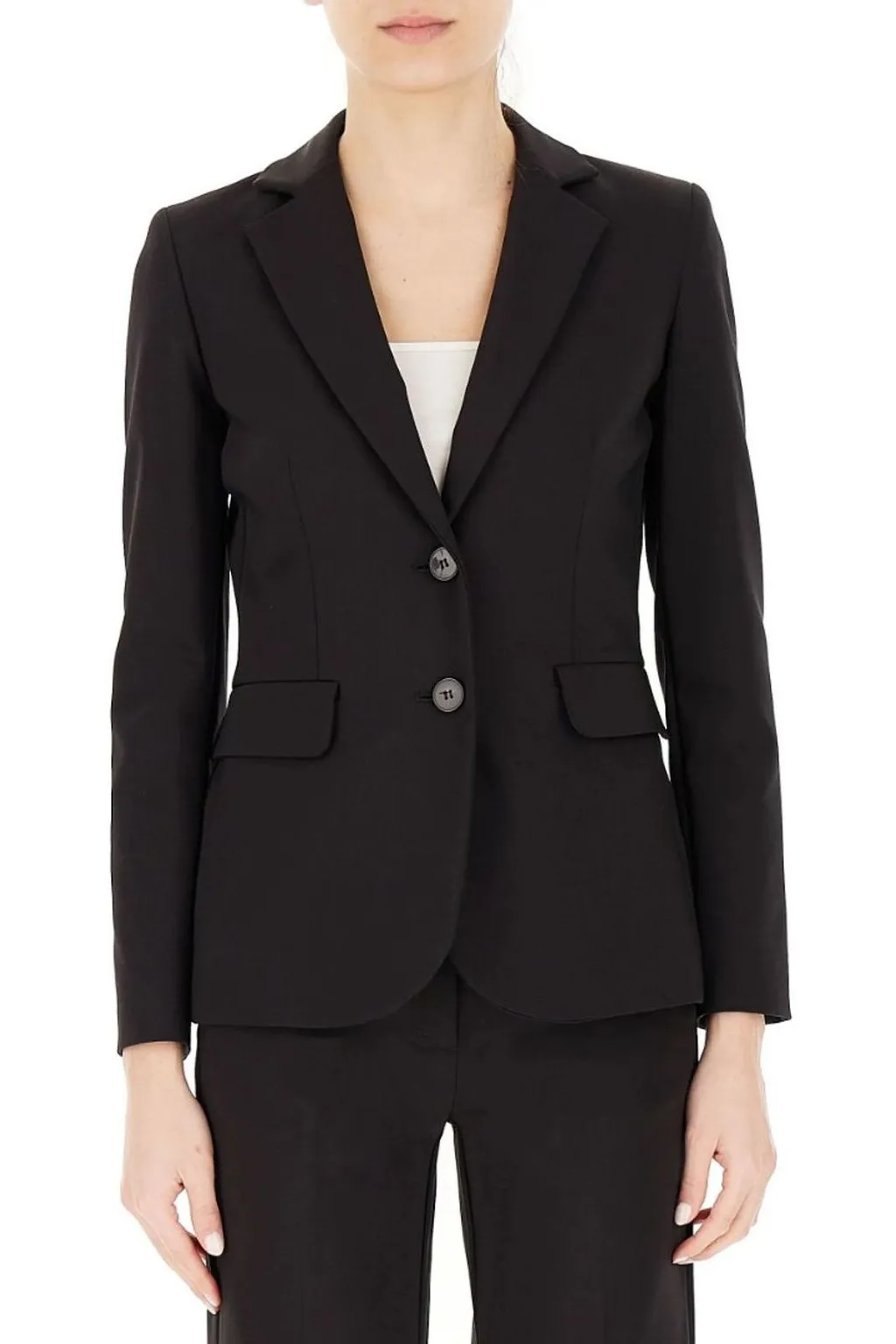 Emme Marella Single-Breasted Blazer