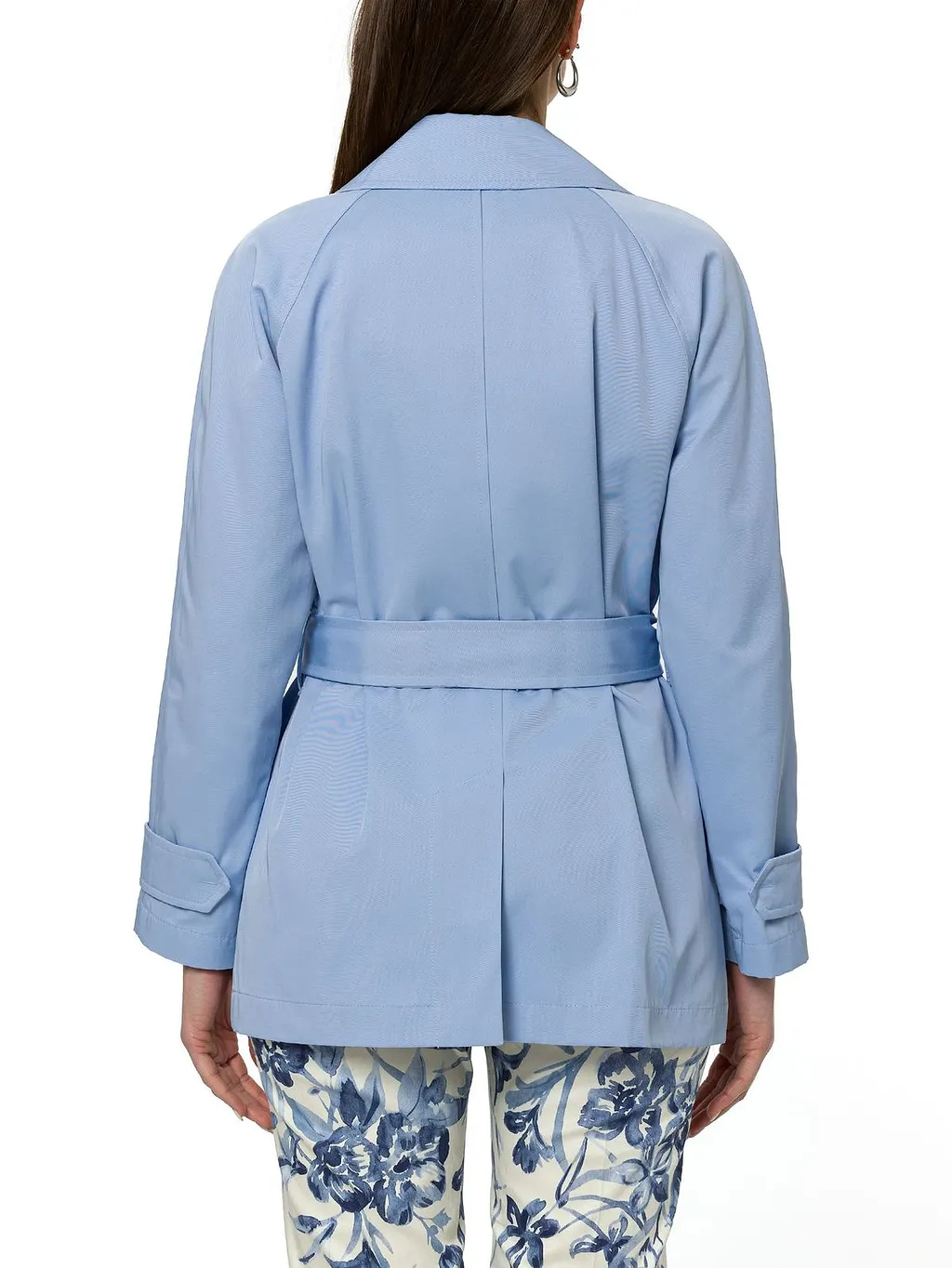 Emme Marella Short Water-Repellent Trench Coat