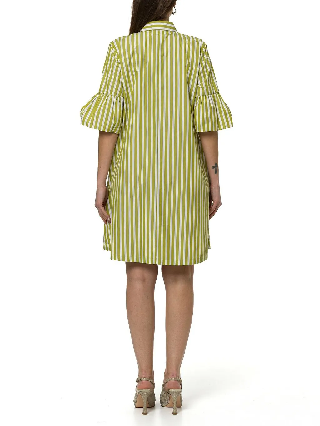 Emme Marella Striped Shirt Dress
