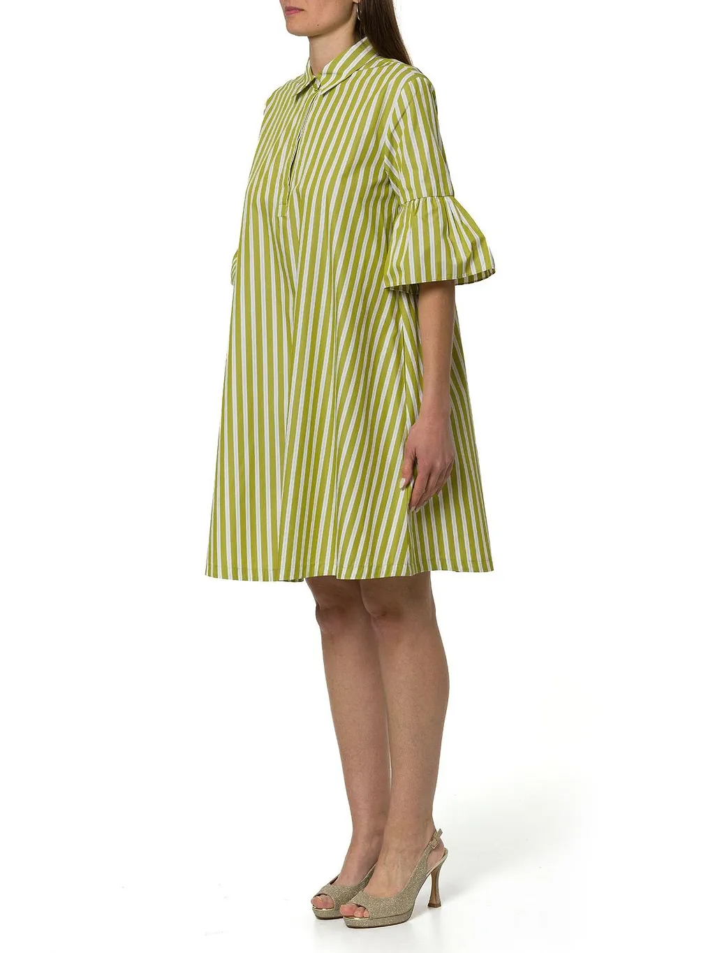 Emme Marella Striped Shirt Dress