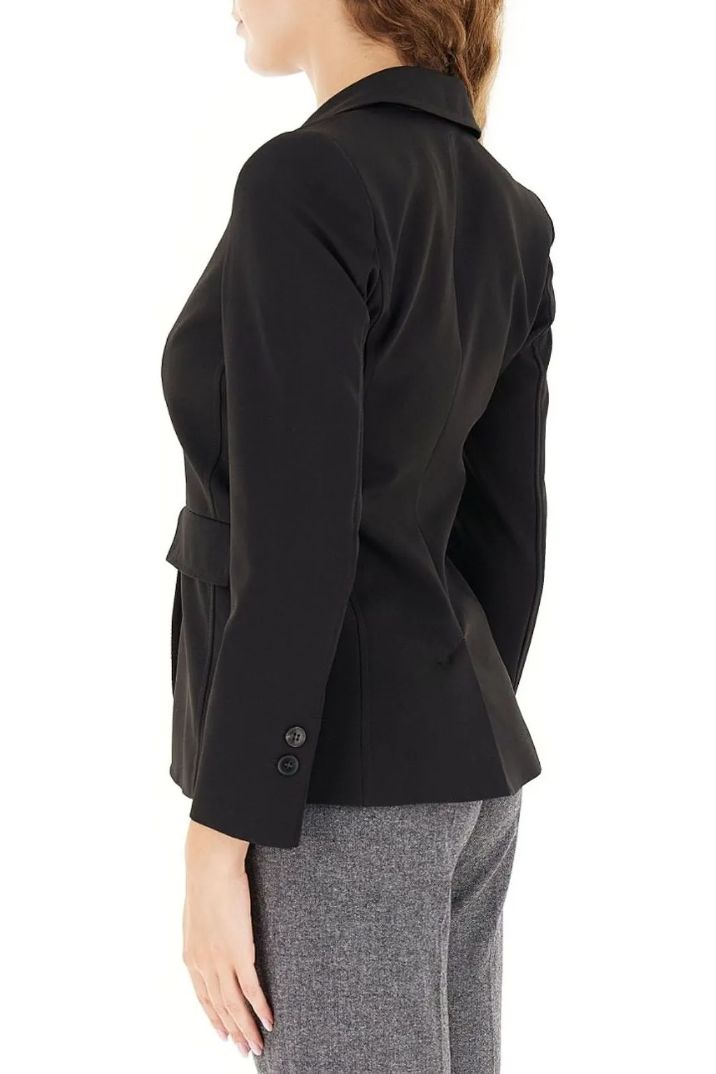 Emme Marella Two-Button Stretch Blazer
