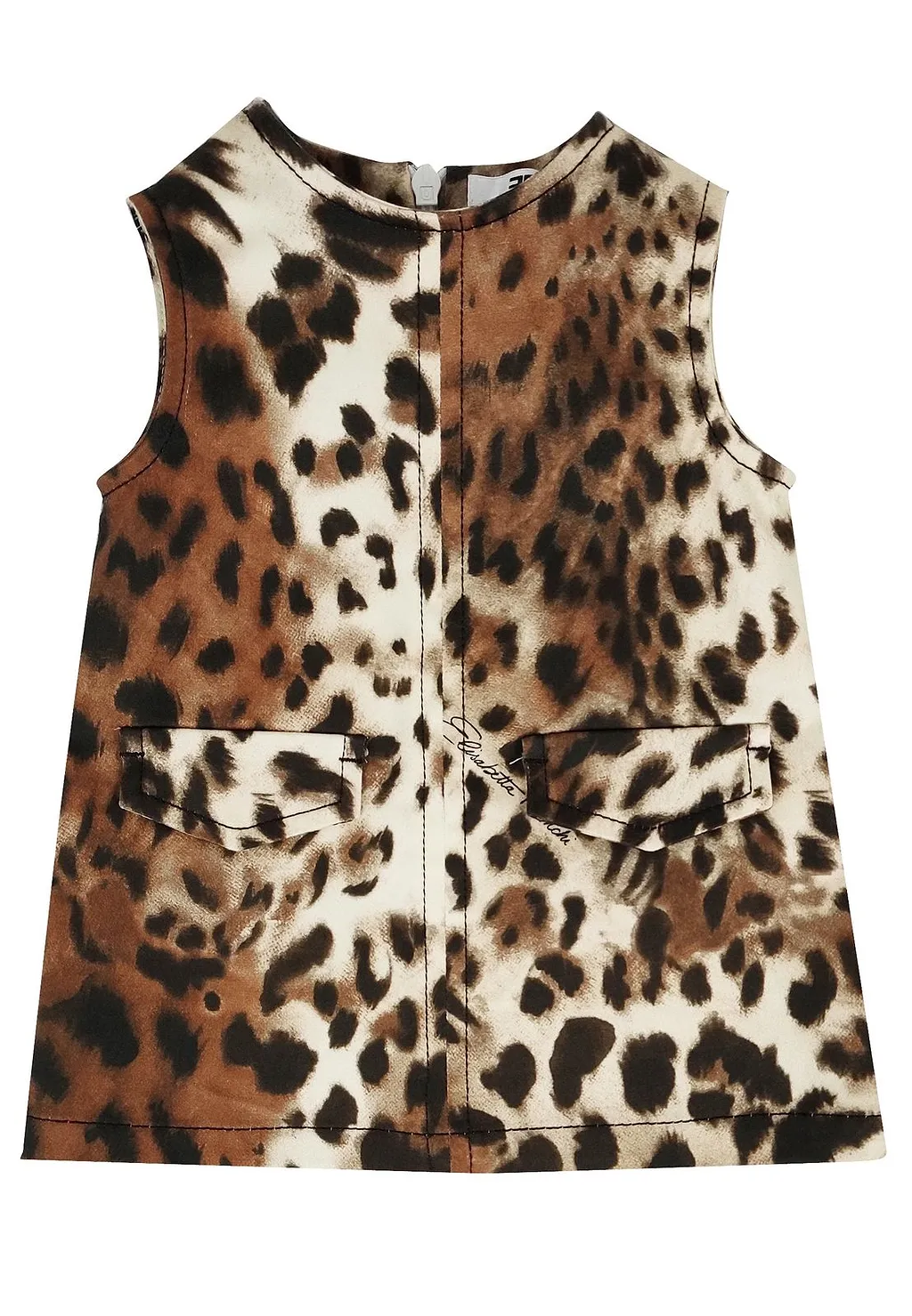 Elisabetta Franchi La Mia Bambina Leopard-Printed Dress