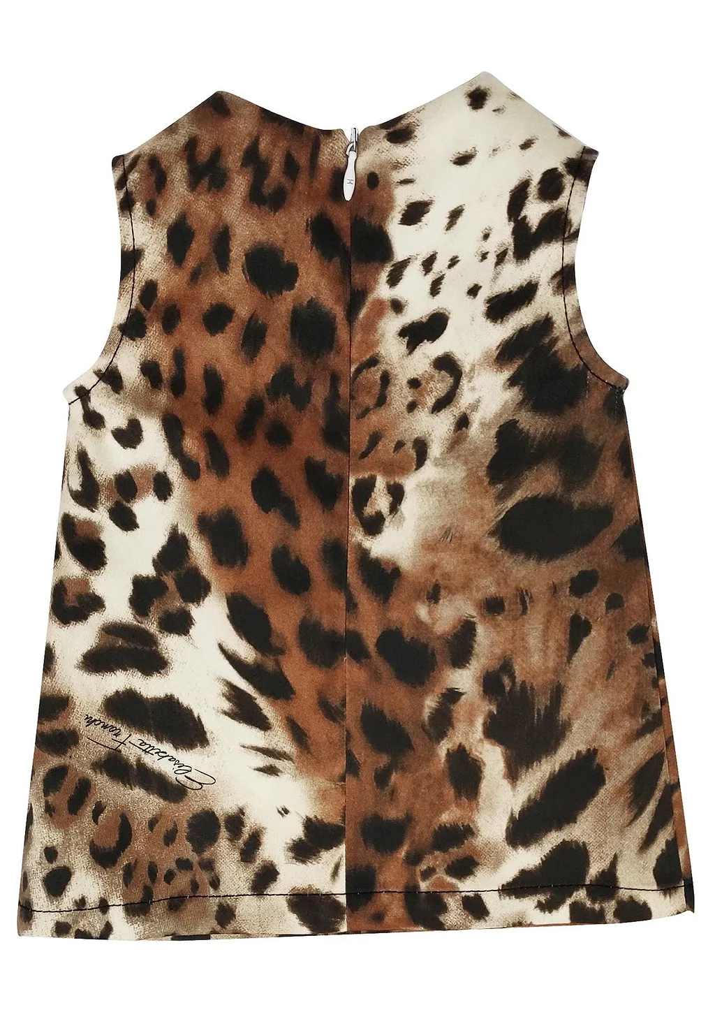 Elisabetta Franchi La Mia Bambina Leopard-Printed Dress