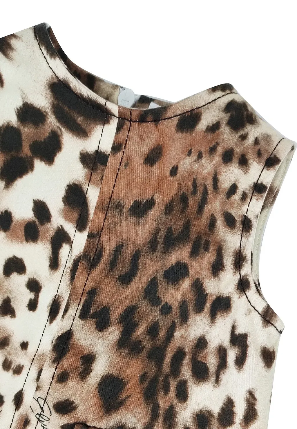Elisabetta Franchi La Mia Bambina Leopard-Printed Dress