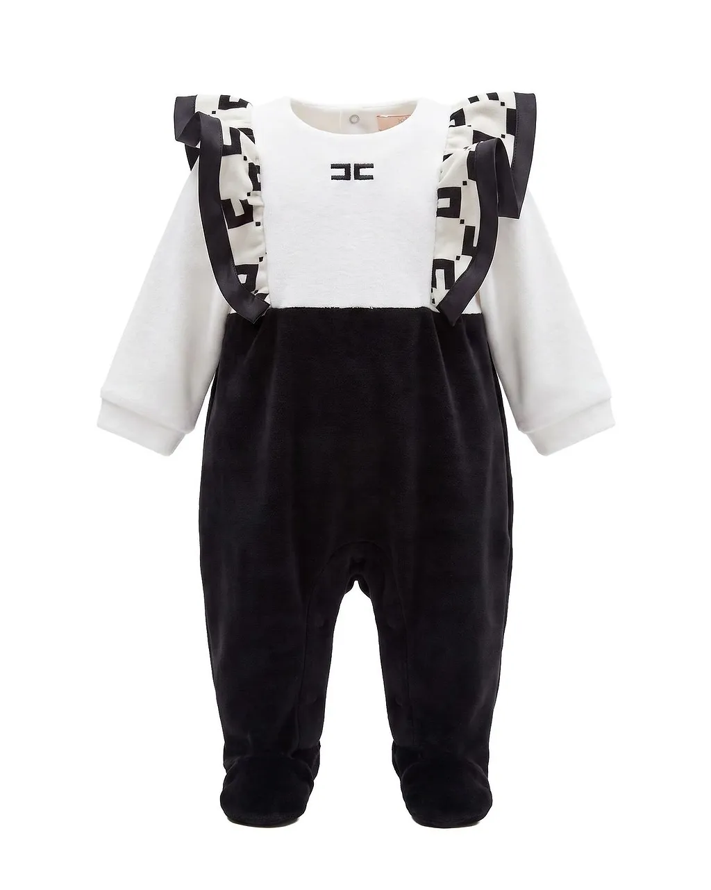Elisabetta Franchi La Mia Bambina Logo Embroidered Tracksuit