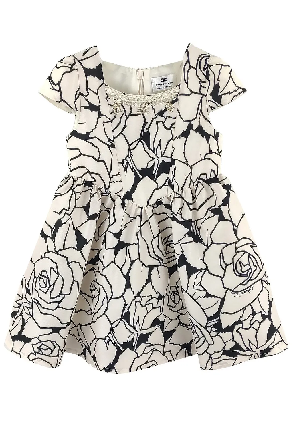 Elisabetta Franchi La Mia Bambina Printed Dress