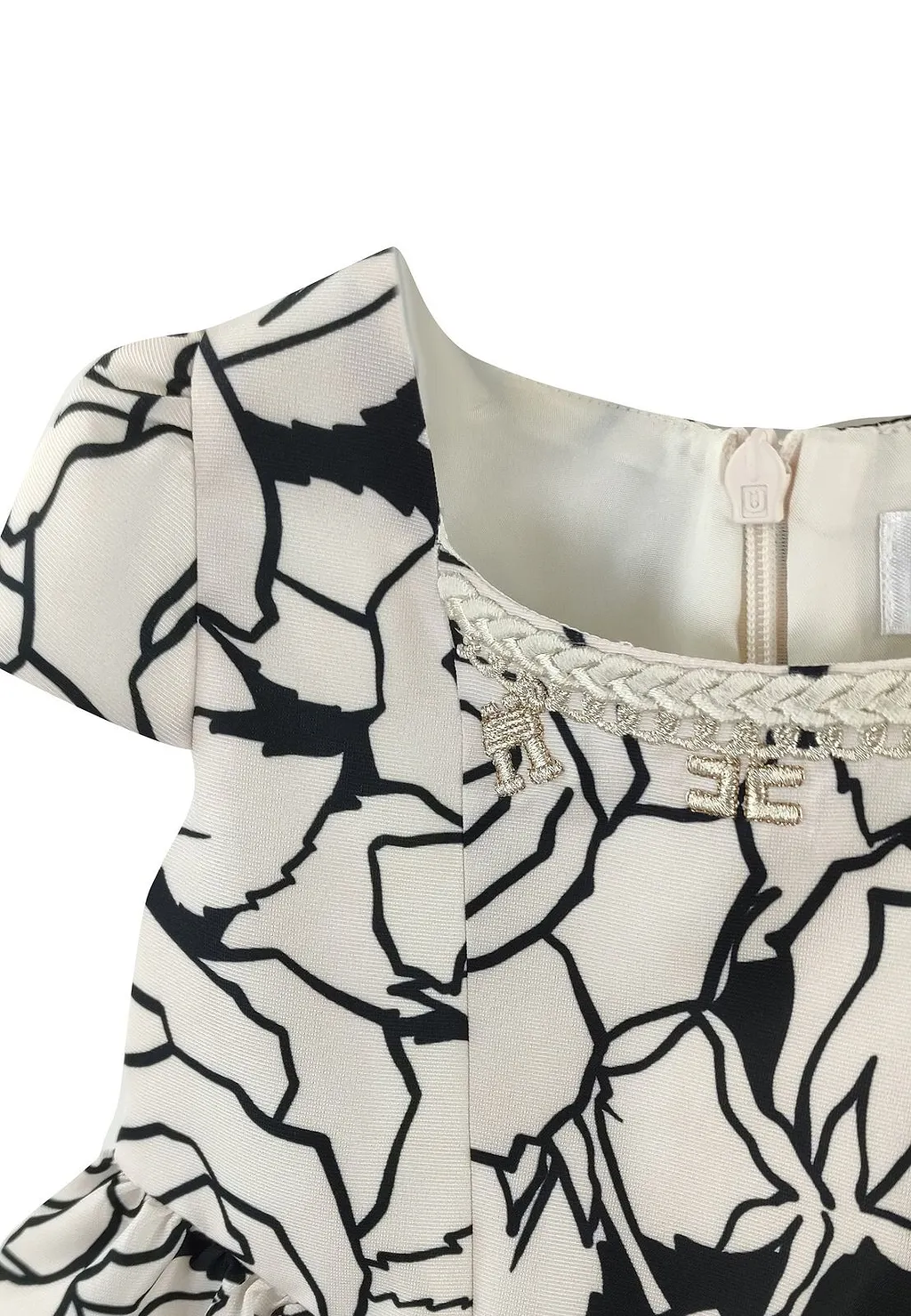 Elisabetta Franchi La Mia Bambina Printed Dress