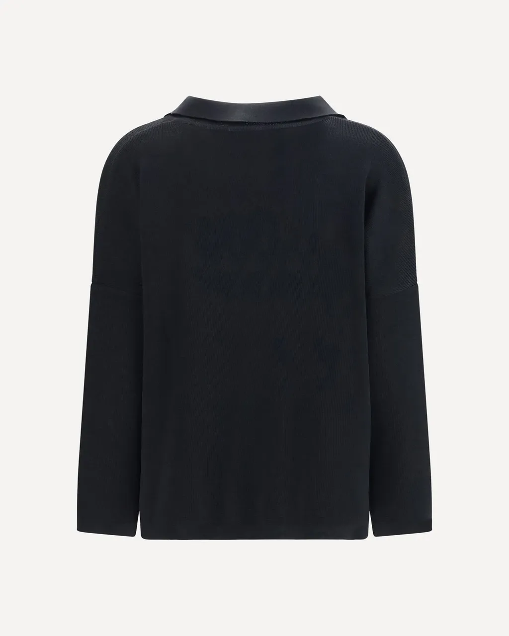 Ella Polo Collar High-Low Sweater