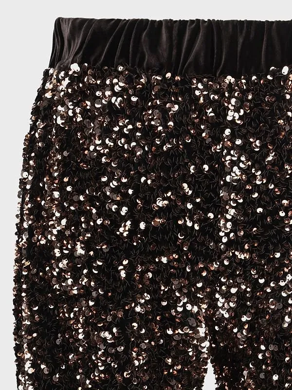 Ella Sequined Palazzo Pants