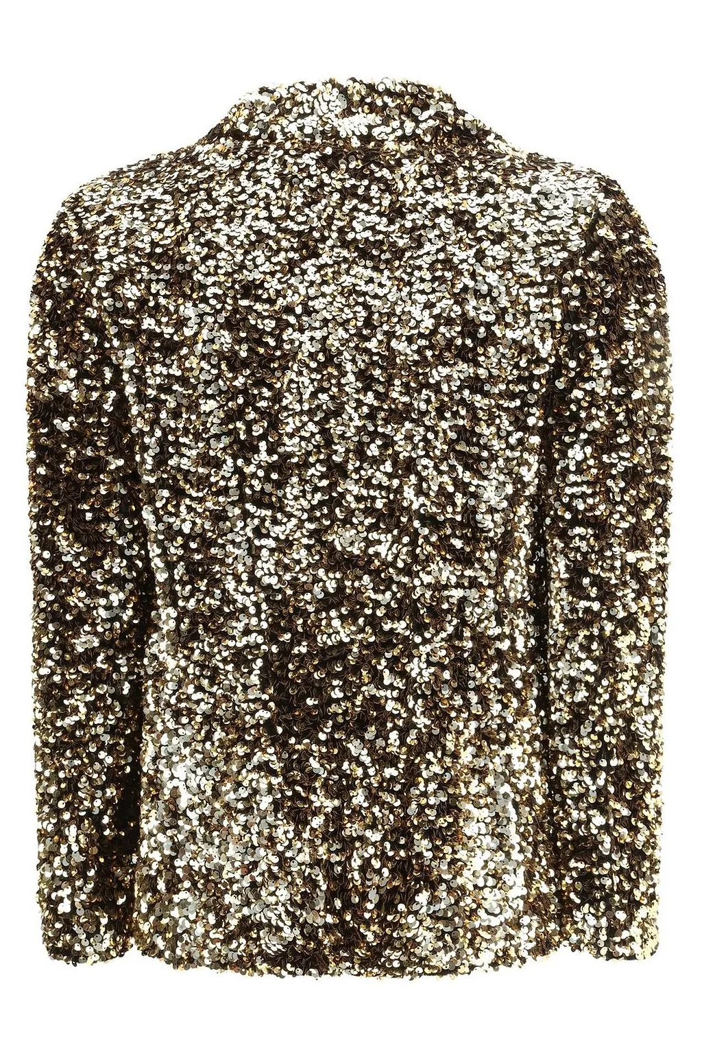 Ella Single-Breasted Sequin Blazer