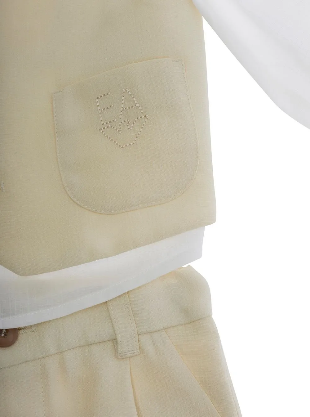 Emporio Armani Kids Logo Three-Piece Suit