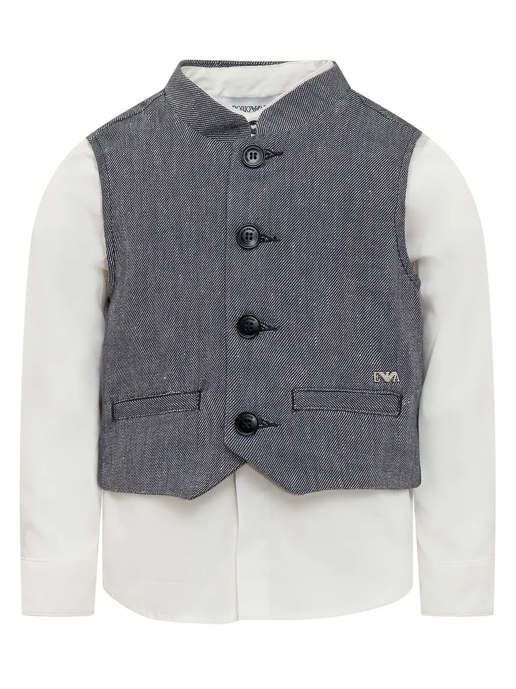Emporio Armani Kids Long-Sleeved Tailored Suit
