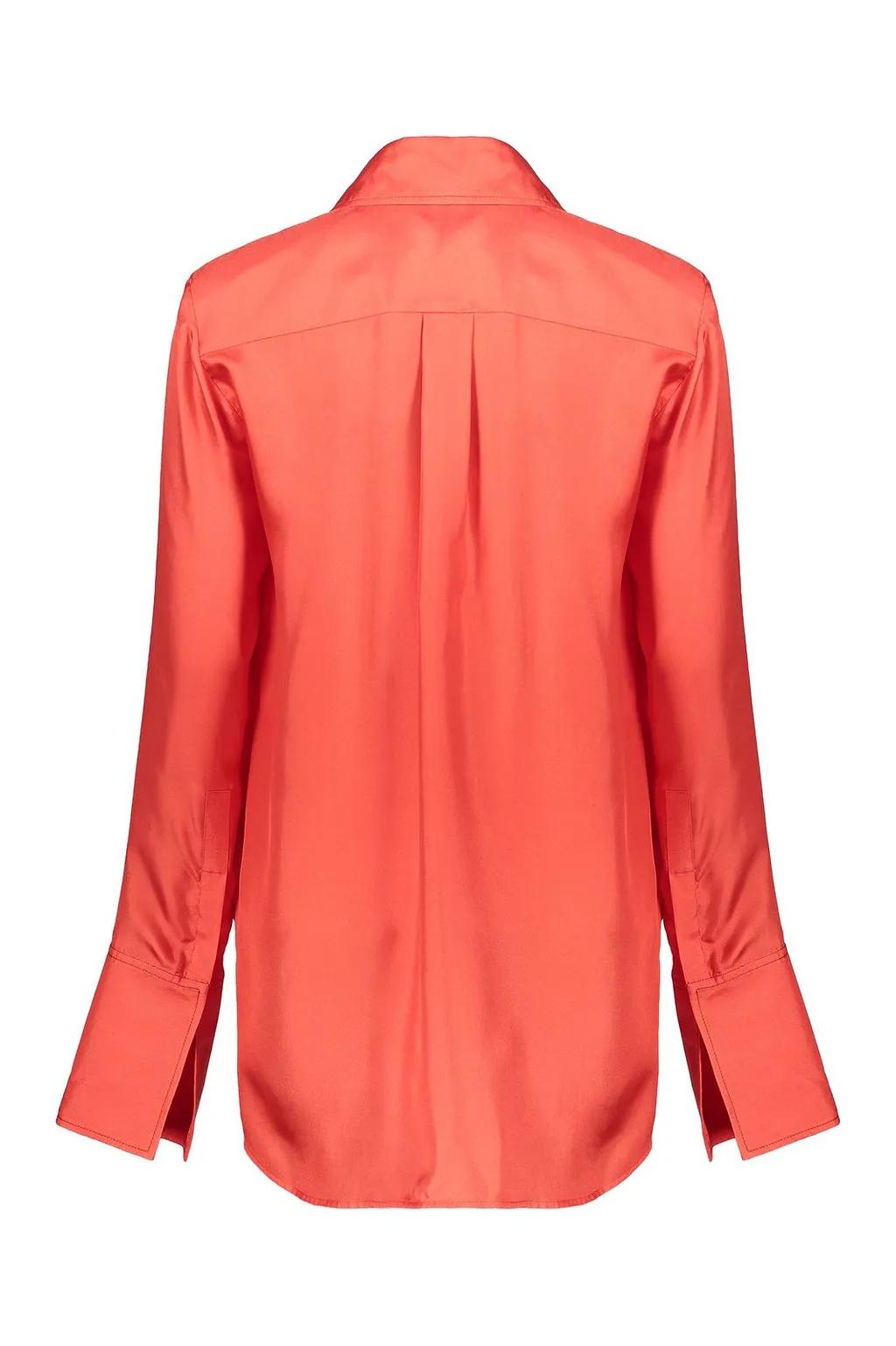 Ellery Button-Up Silk Shirt