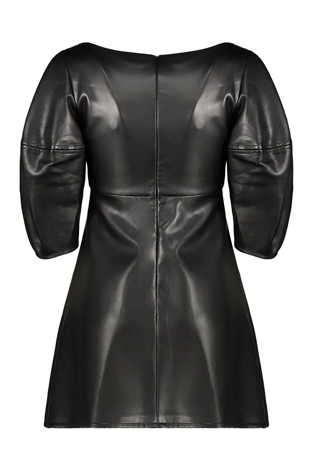 Ellery Puff-Sleeve Mini Dress
