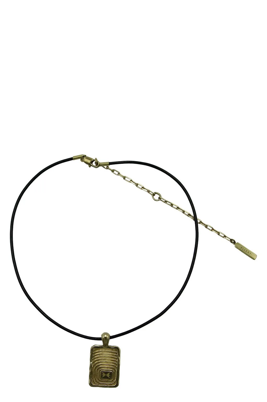 Rectangular Zodiac Pendant Necklace