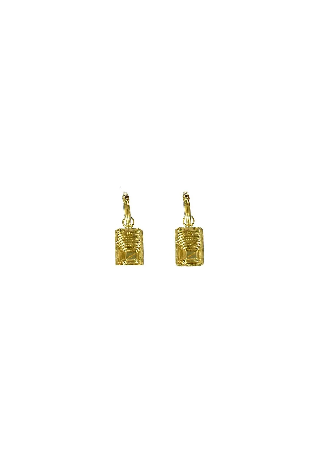 Sagittarius Pendant Hoop Earrings