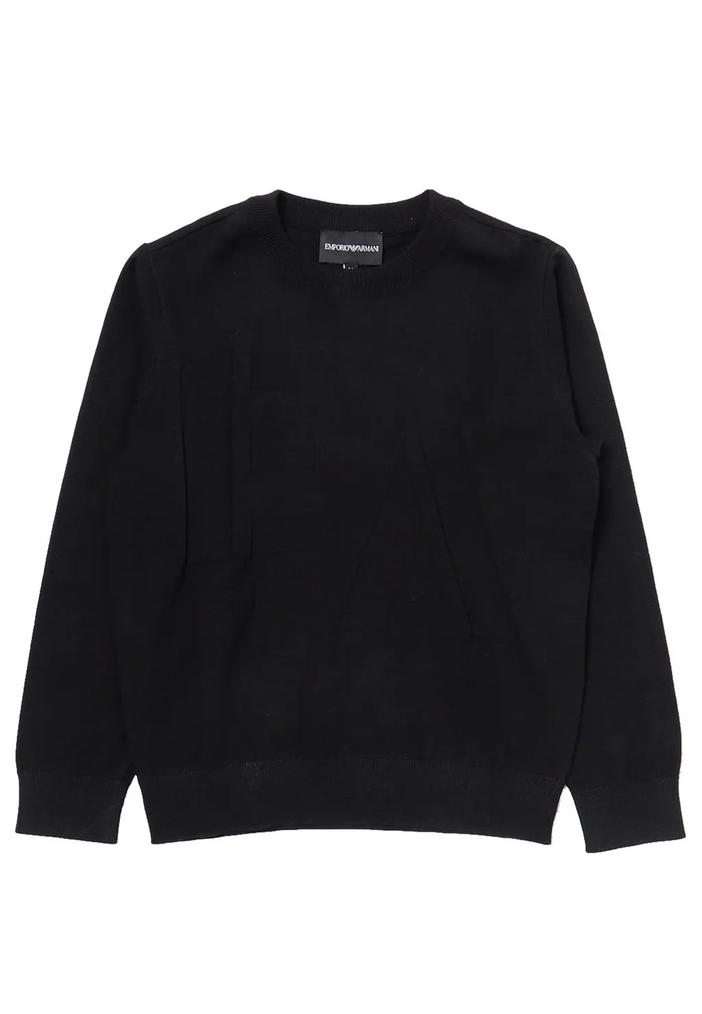 Emporio Armani Kids Crewneck Long-Sleeved Jumper