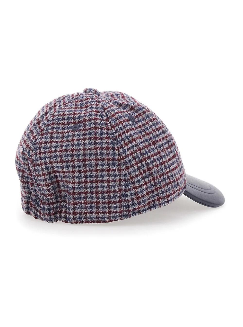 Emporio Armani Kids Houndstooth Baseball Hat