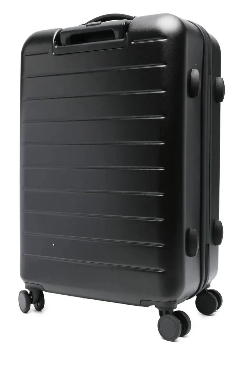 Emporio Armani Logo Embossed Zip-Up Suitcase