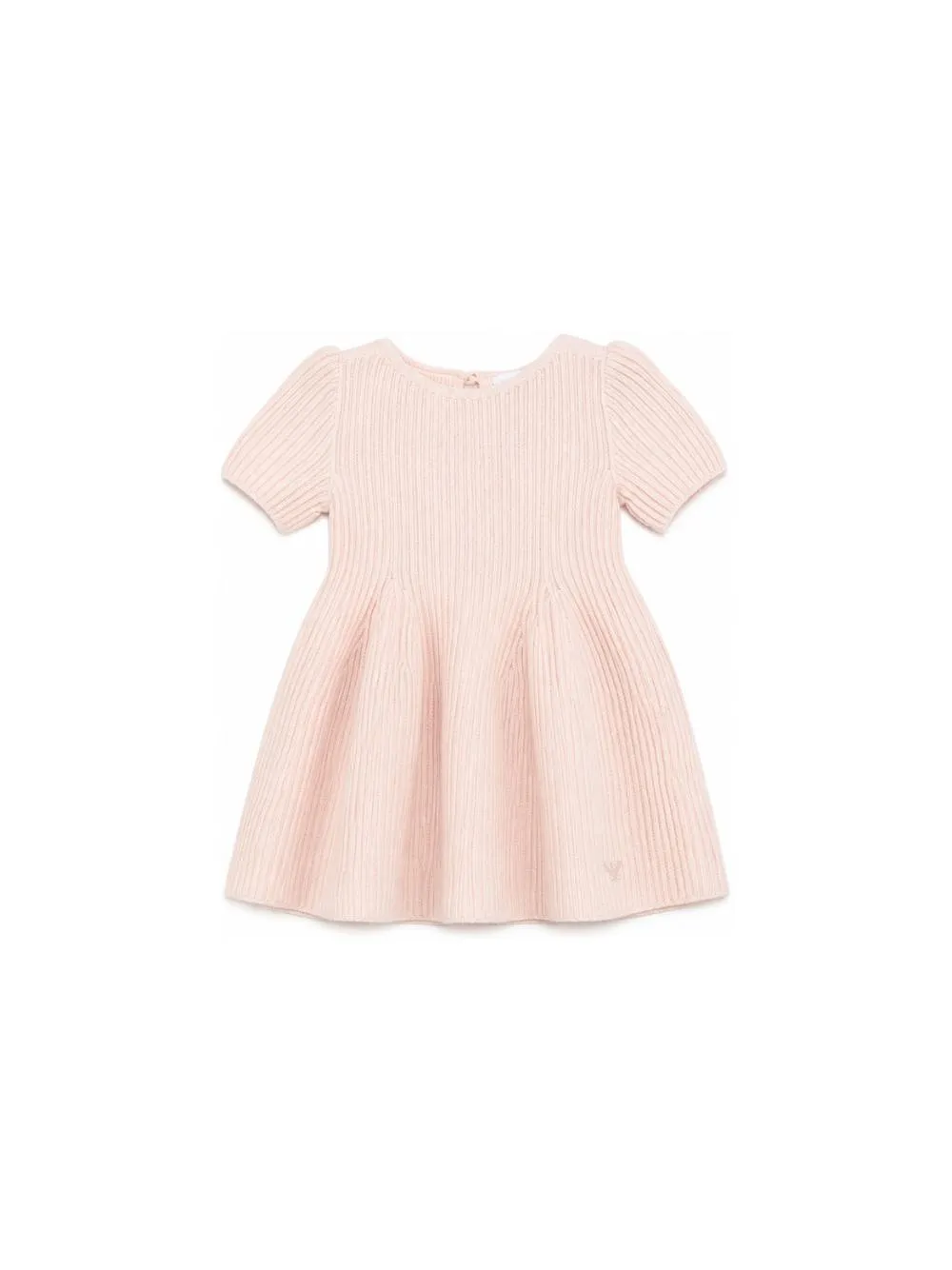 Emporio Armani Kids Logo Patch Knitted Dress