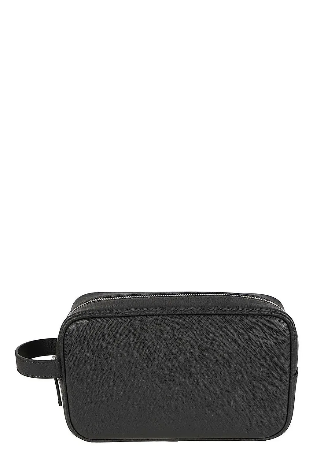 Emporio Armani Logo-Plaque Zipped Wash Bag
