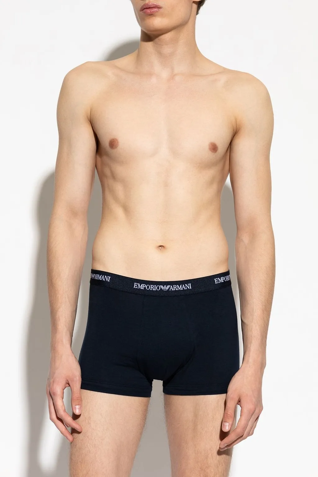 Emporio Armani Logo Waistband Boxer Briefs