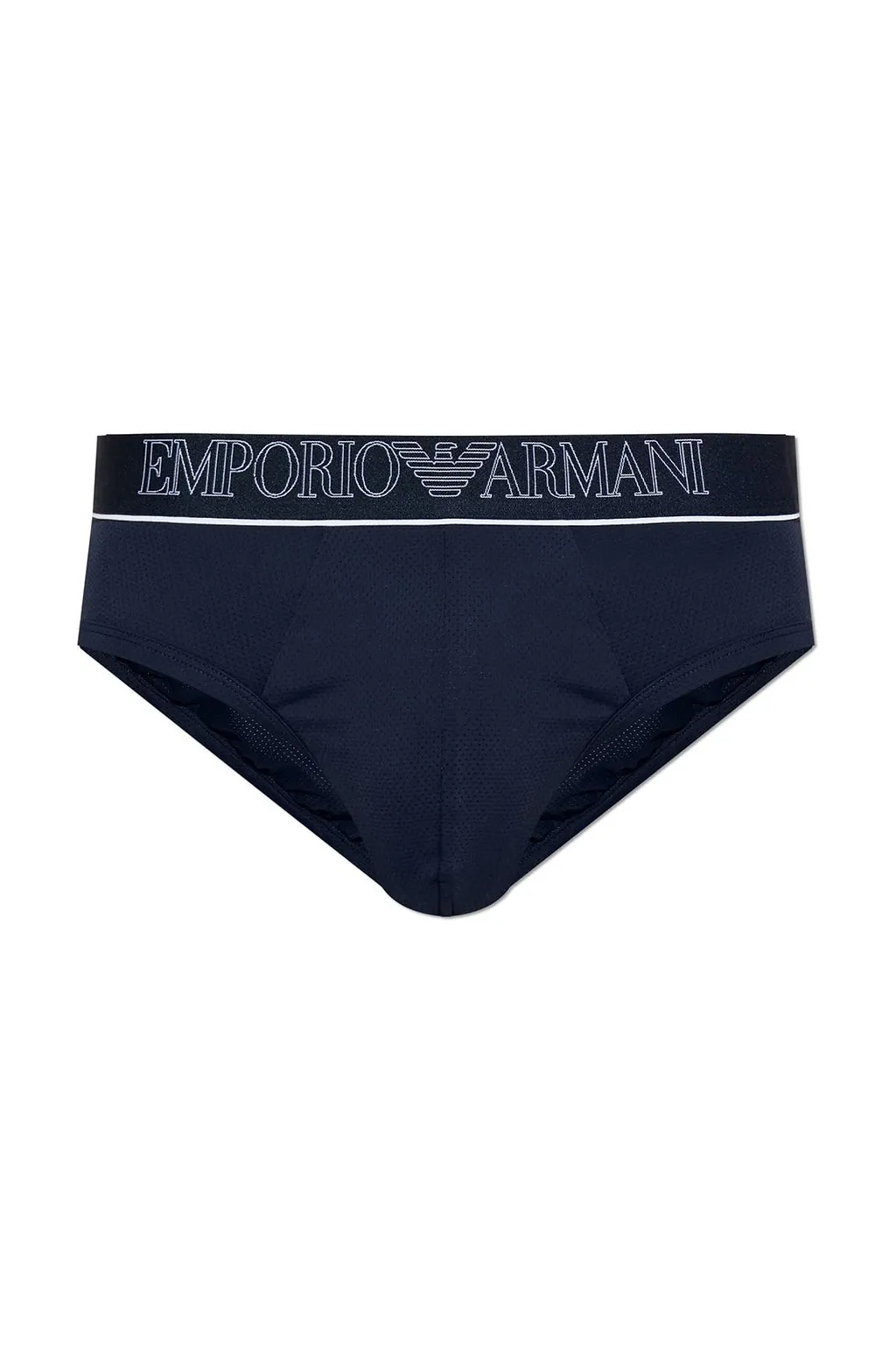 Emporio Armani Logo Waistband Briefs