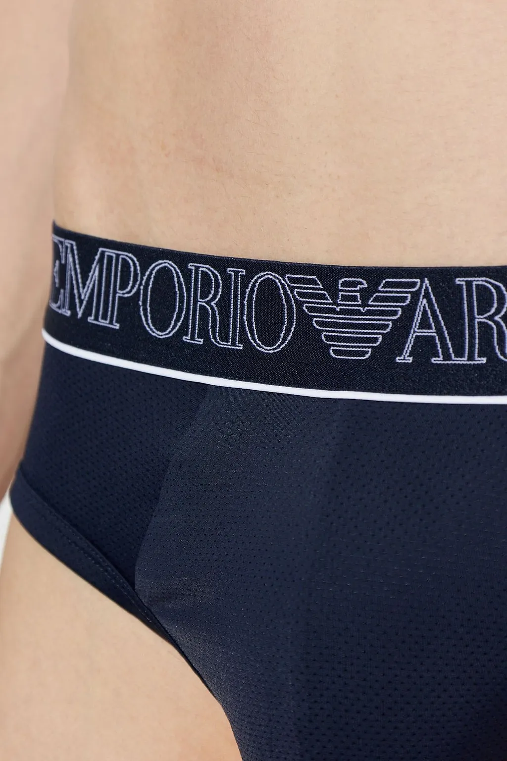 Emporio Armani Logo Waistband Briefs
