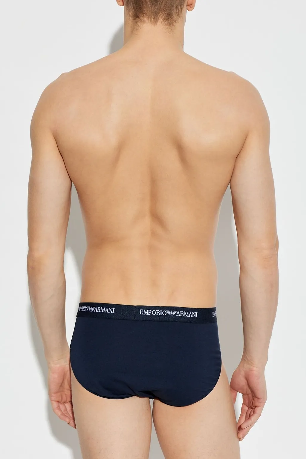 Emporio Armani Logo Waistband Briefs