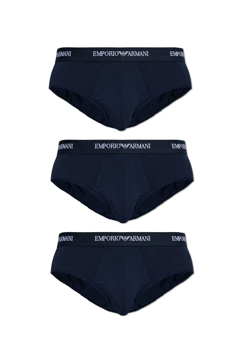 Emporio Armani Logo Waistband Briefs