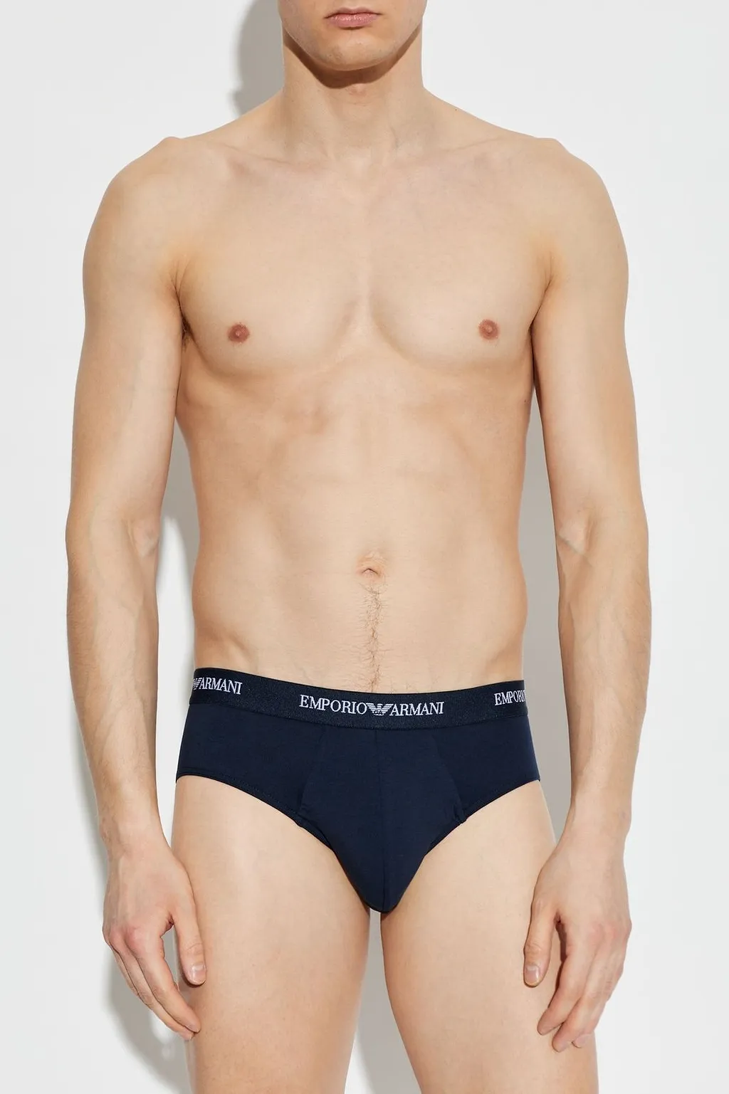 Emporio Armani Logo Waistband Briefs
