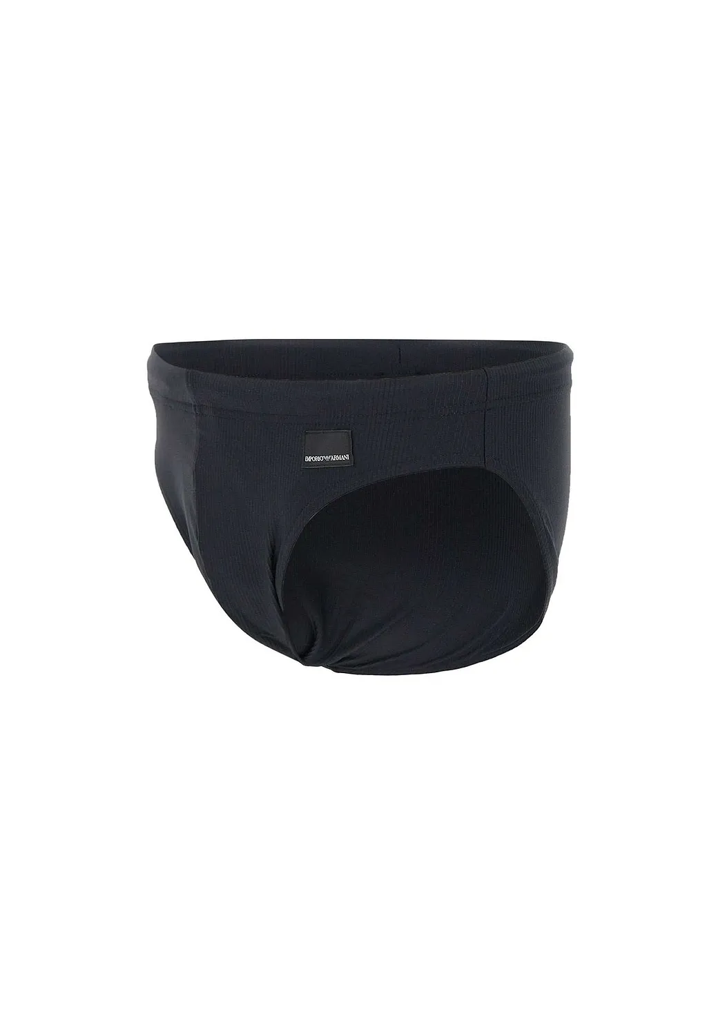 Emporio Armani Low Rise Fine-Ribbed Swim Briefs