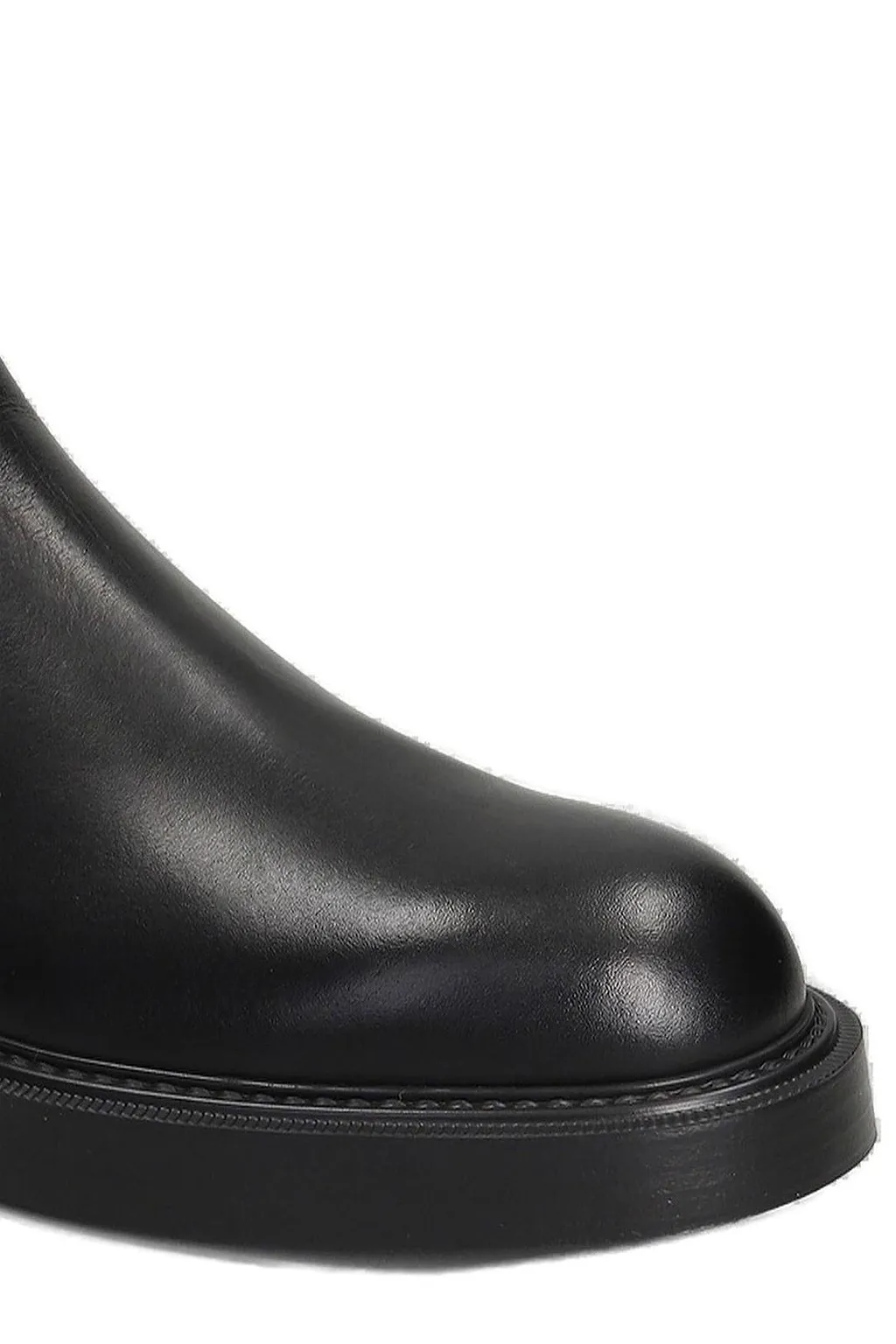 Emporio Armani Slip-On Ankle Boots