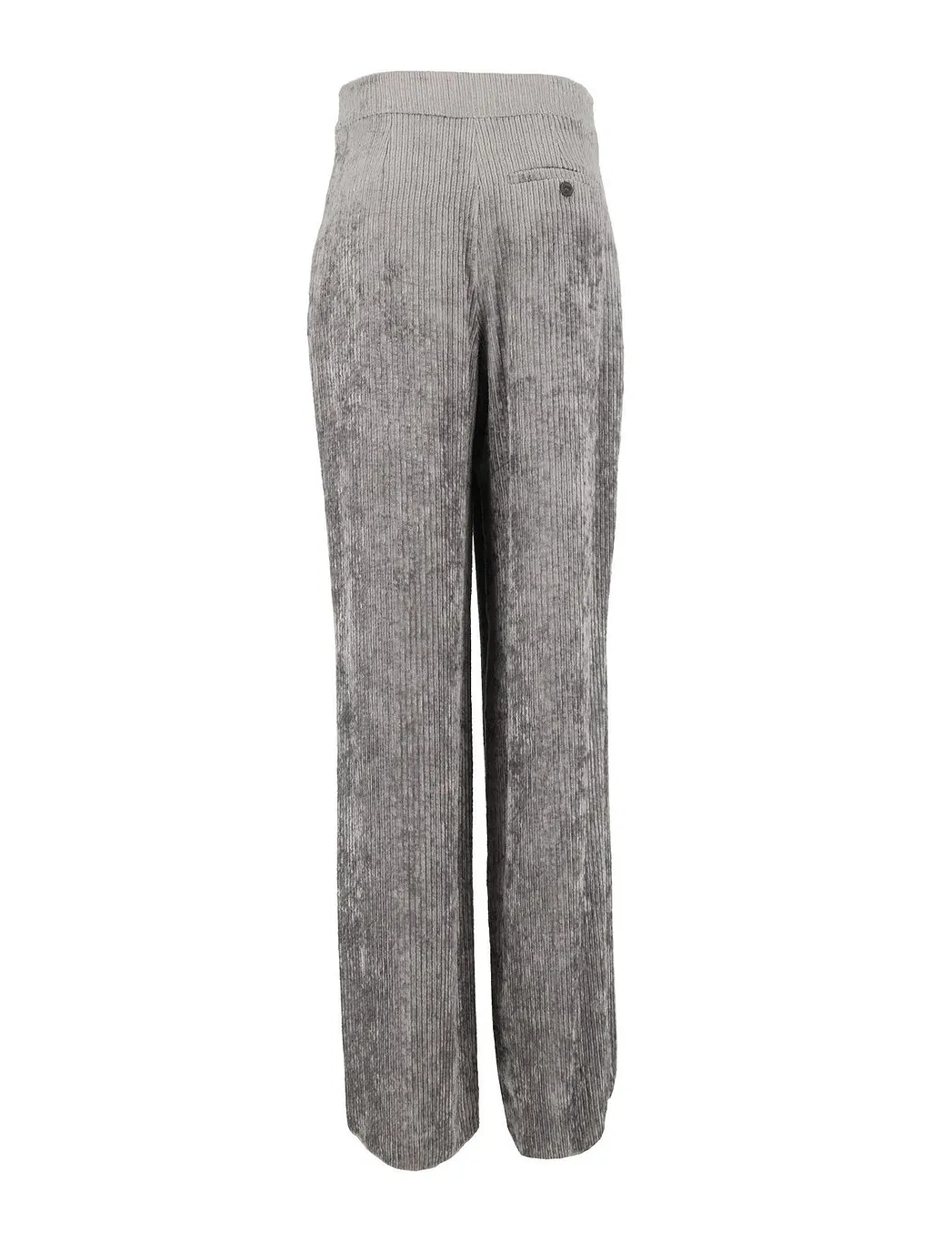 Emporio Armani Straight-Leg Velvet Trousers