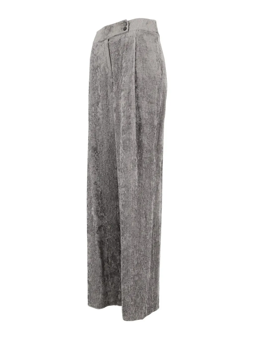 Emporio Armani Straight-Leg Velvet Trousers