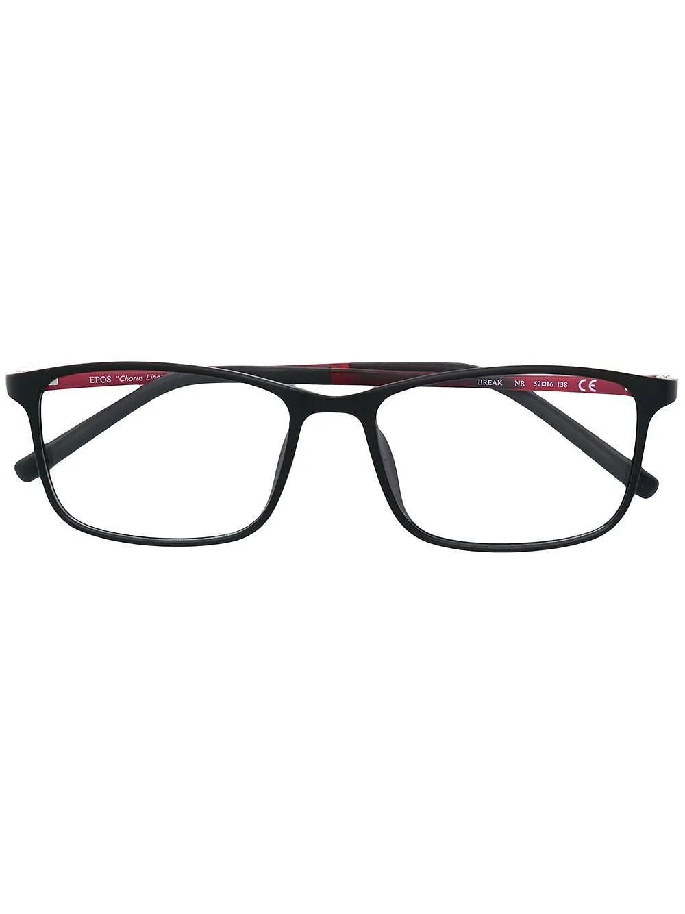 Break Rectangular Frame Glasses