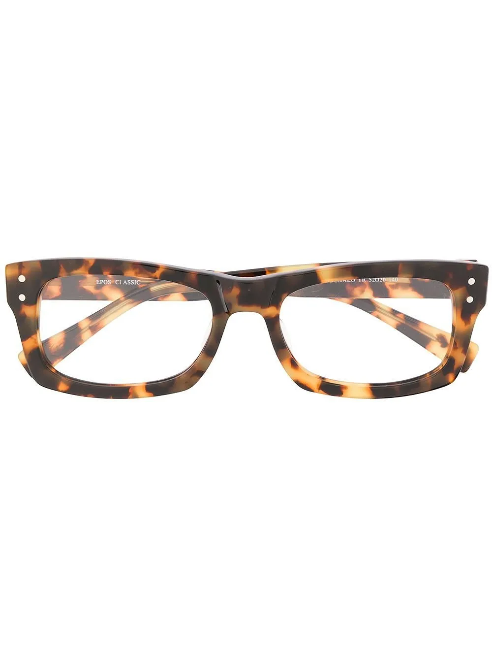Dedalo Rectangular Frame Glasses