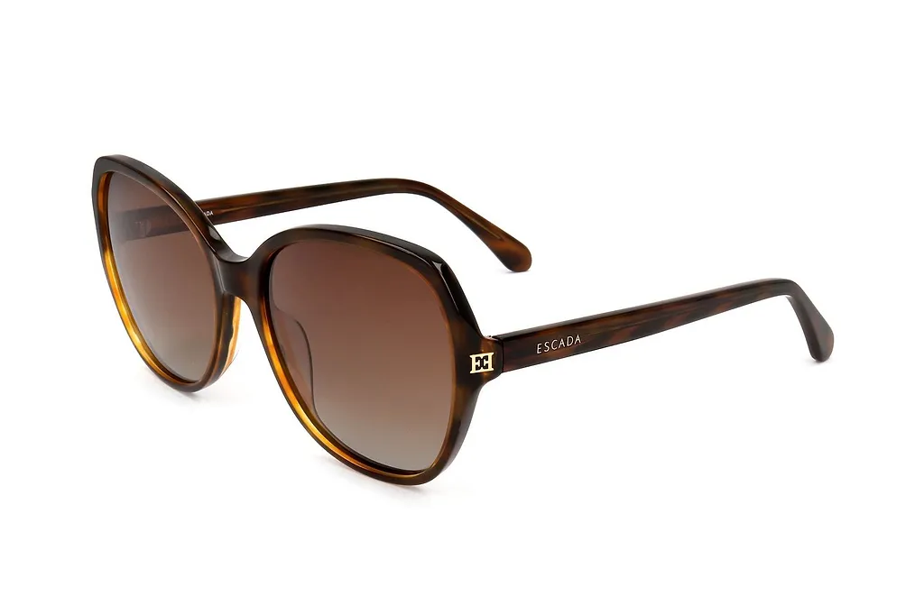 Escada Oval Frame Full Rim Sunglasses