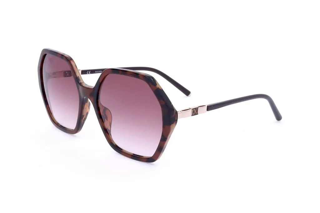 Escada Oversized Geometric Sunglasses