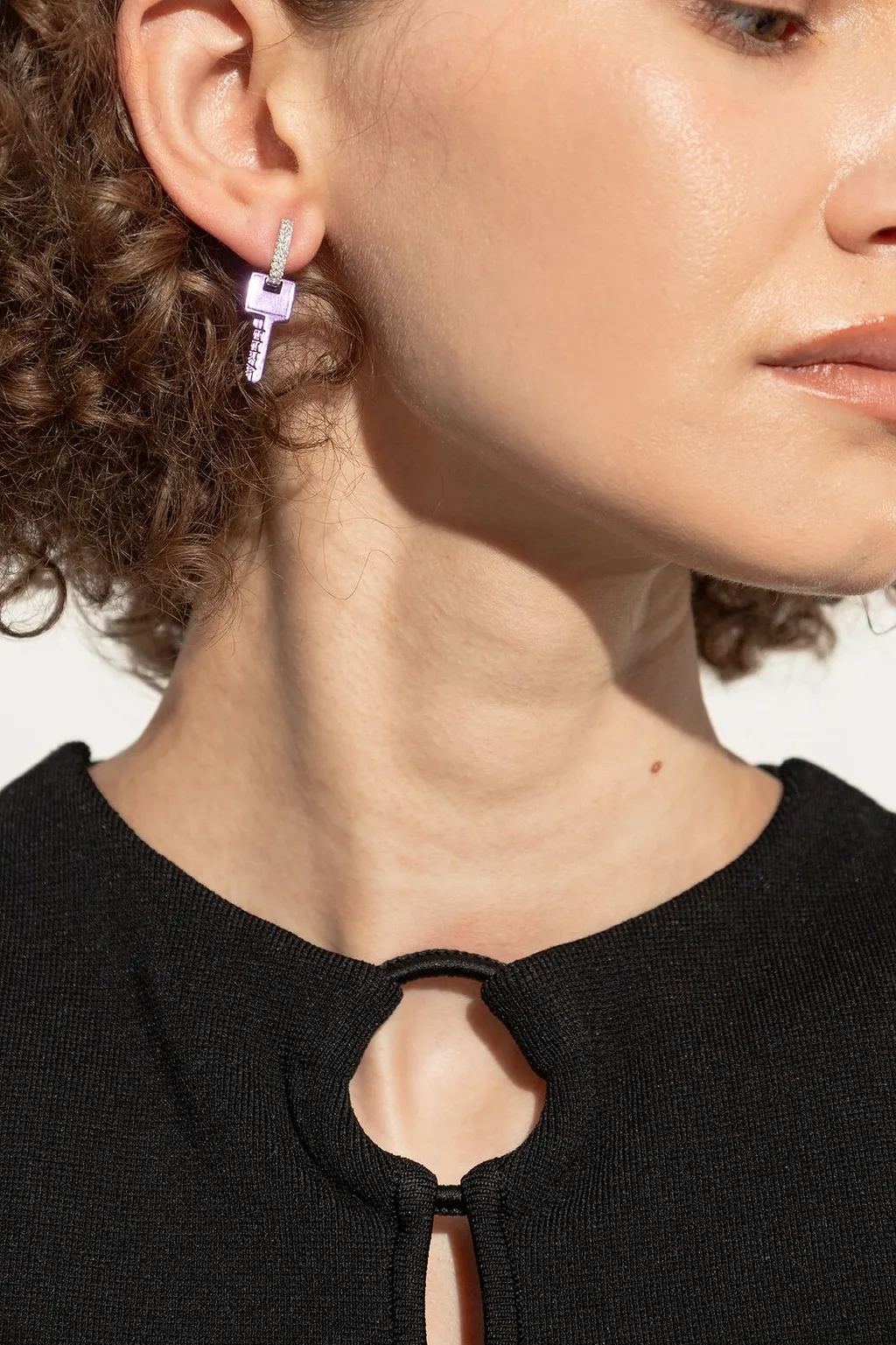 Key Single Earring