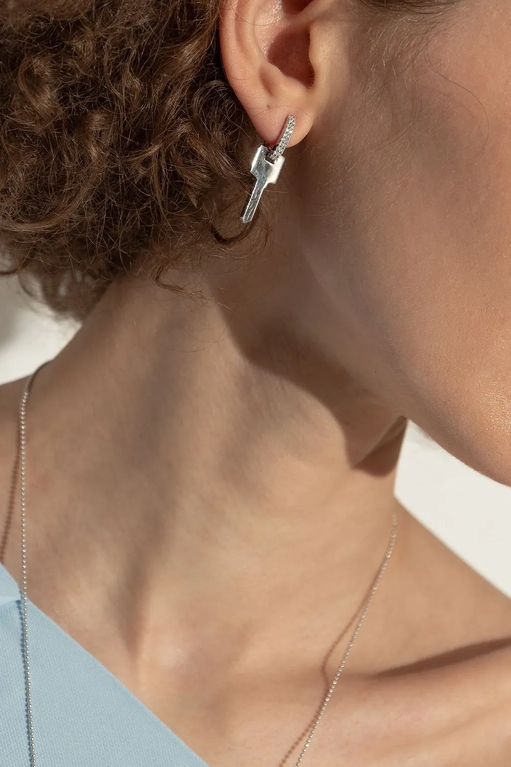 Key Drop Earrings