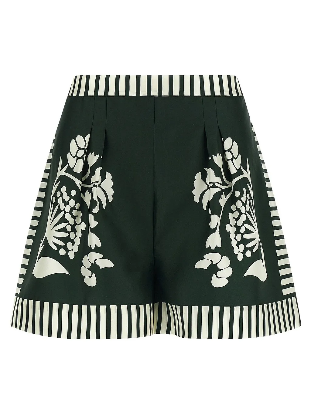 Arjun Printed Wide-Leg Shorts
