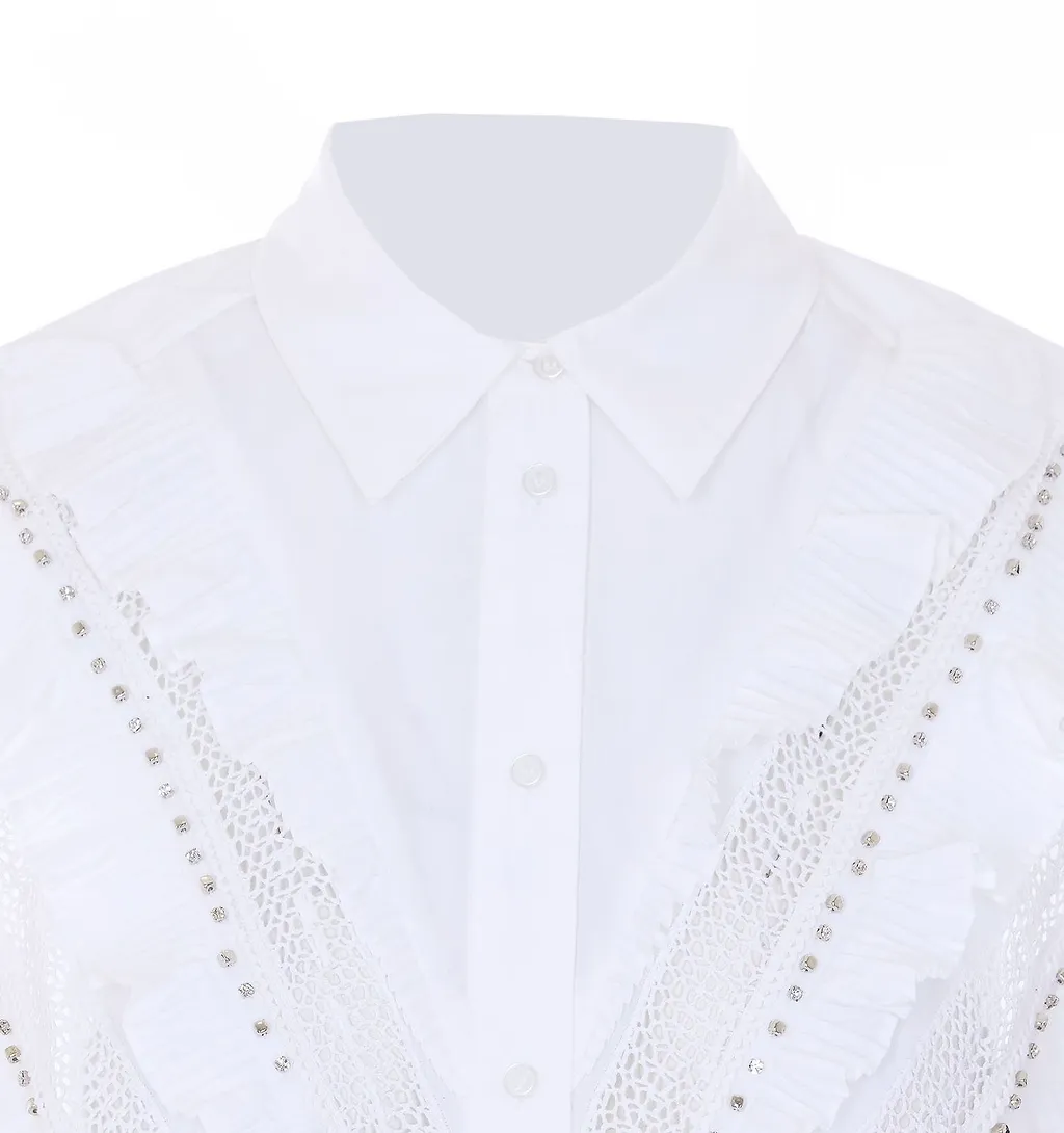 Essentiel Antwerp Jeandarlene Embellished Shirt