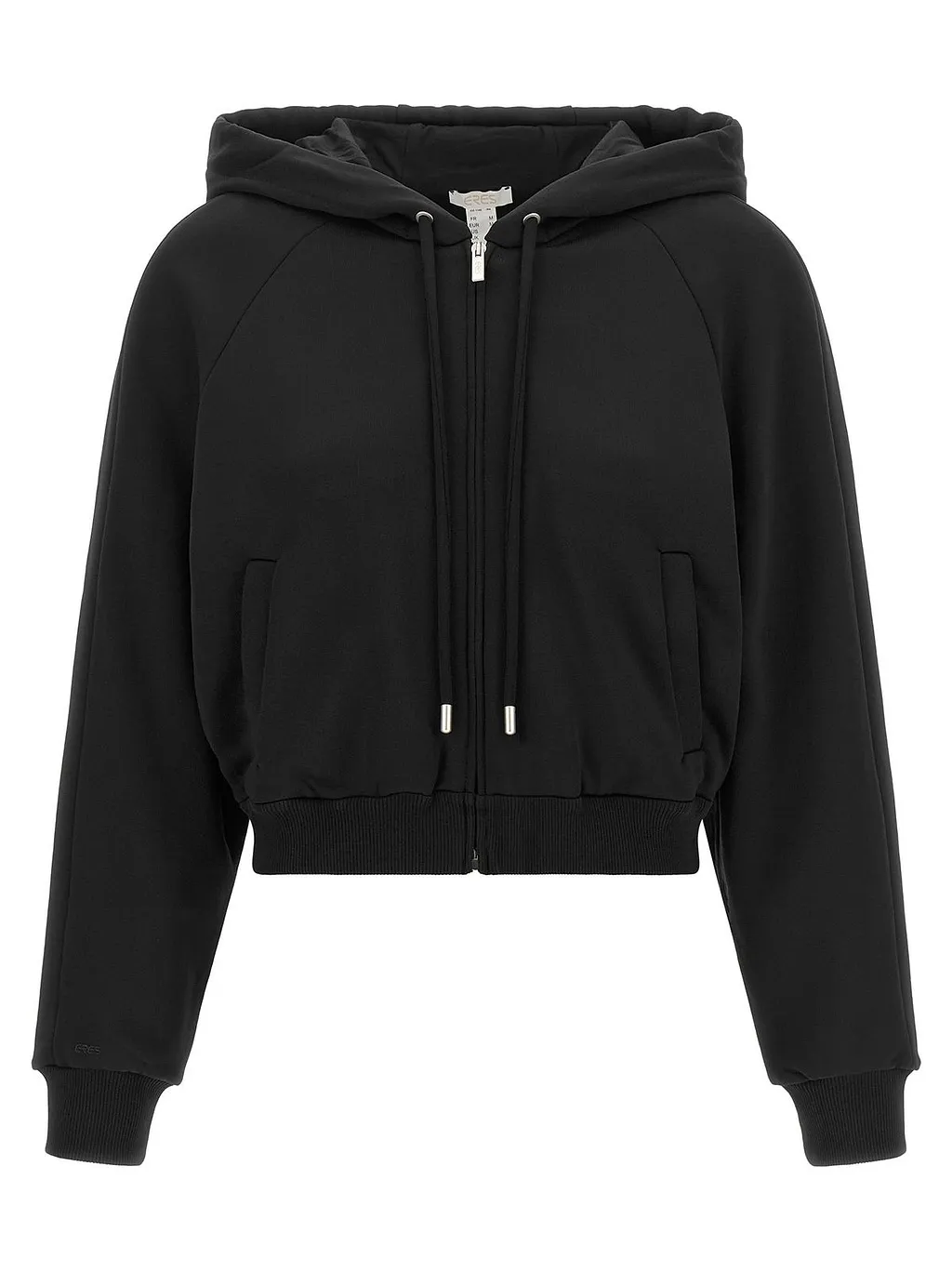 Ese Cropped Zip Hoodie