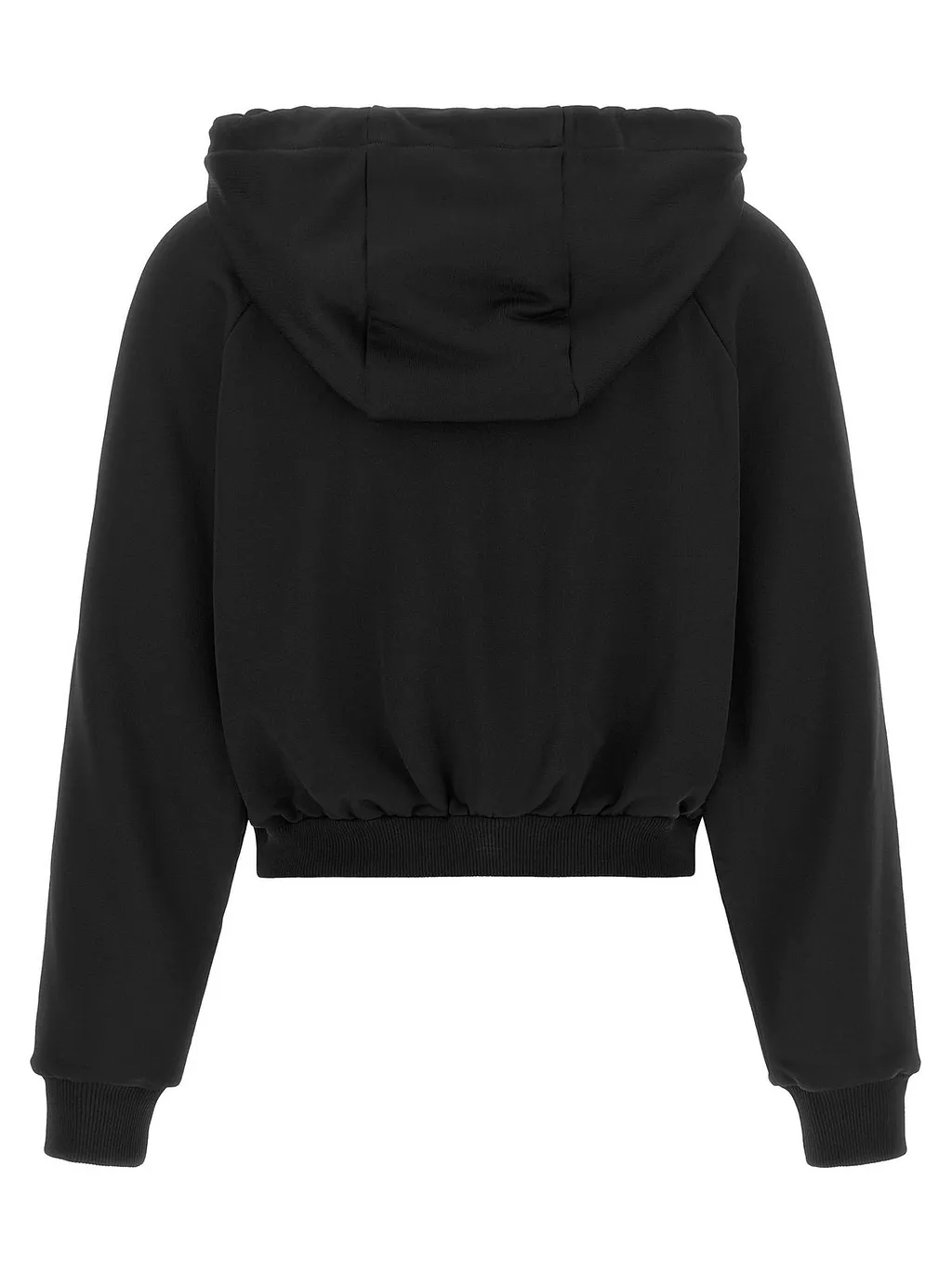 Ese Cropped Zip Hoodie