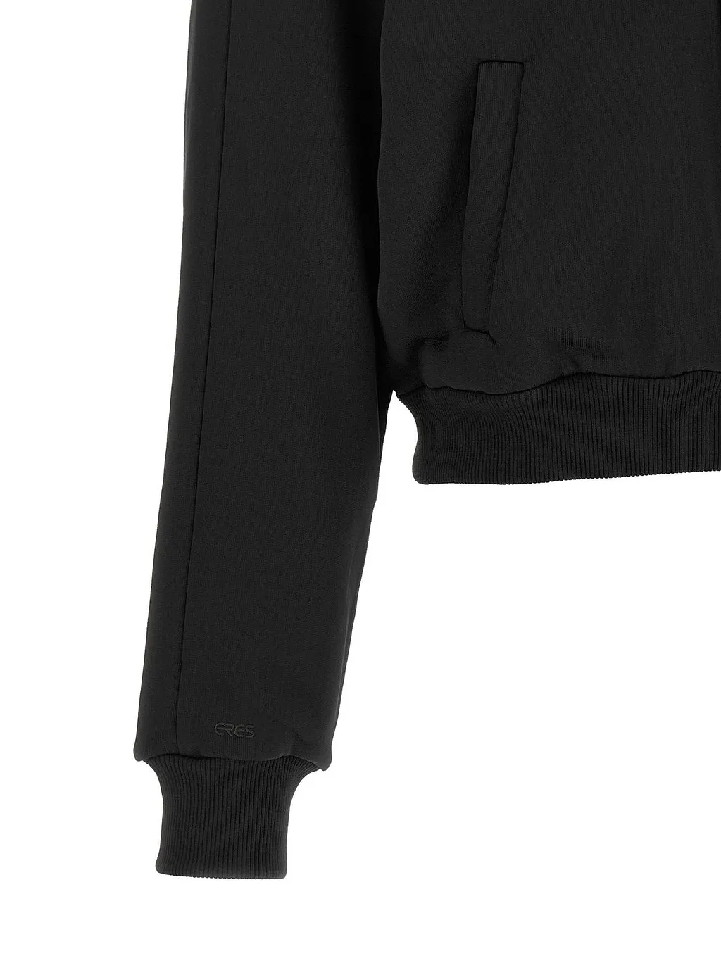Ese Cropped Zip Hoodie