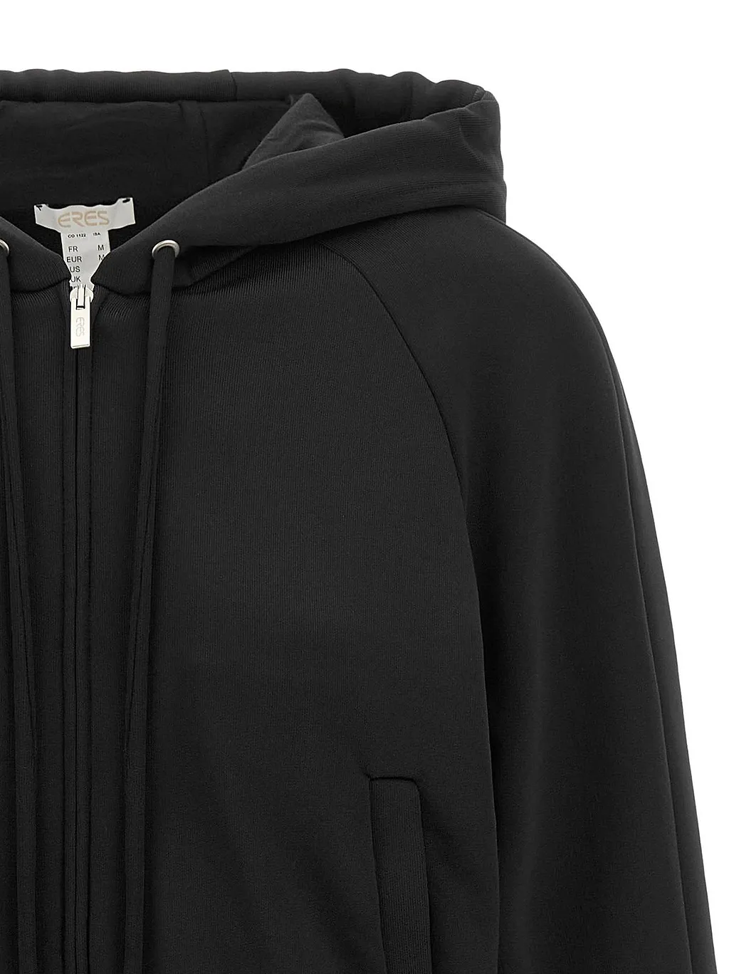 Ese Cropped Zip Hoodie