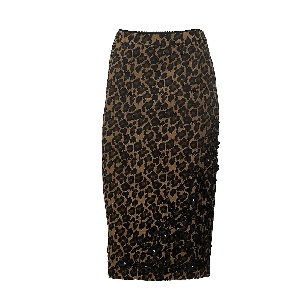 Essentiel Antwerp Kasey Printed Midi Skirt