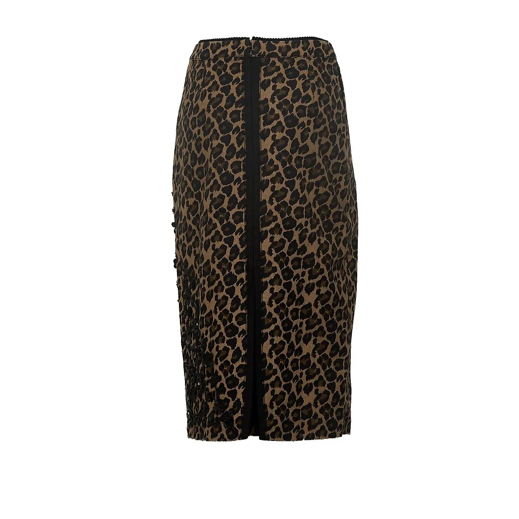 Essentiel Antwerp Kasey Printed Midi Skirt