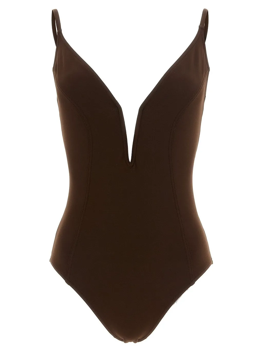 Eres Galbe Deep V-Neck Swimsuit